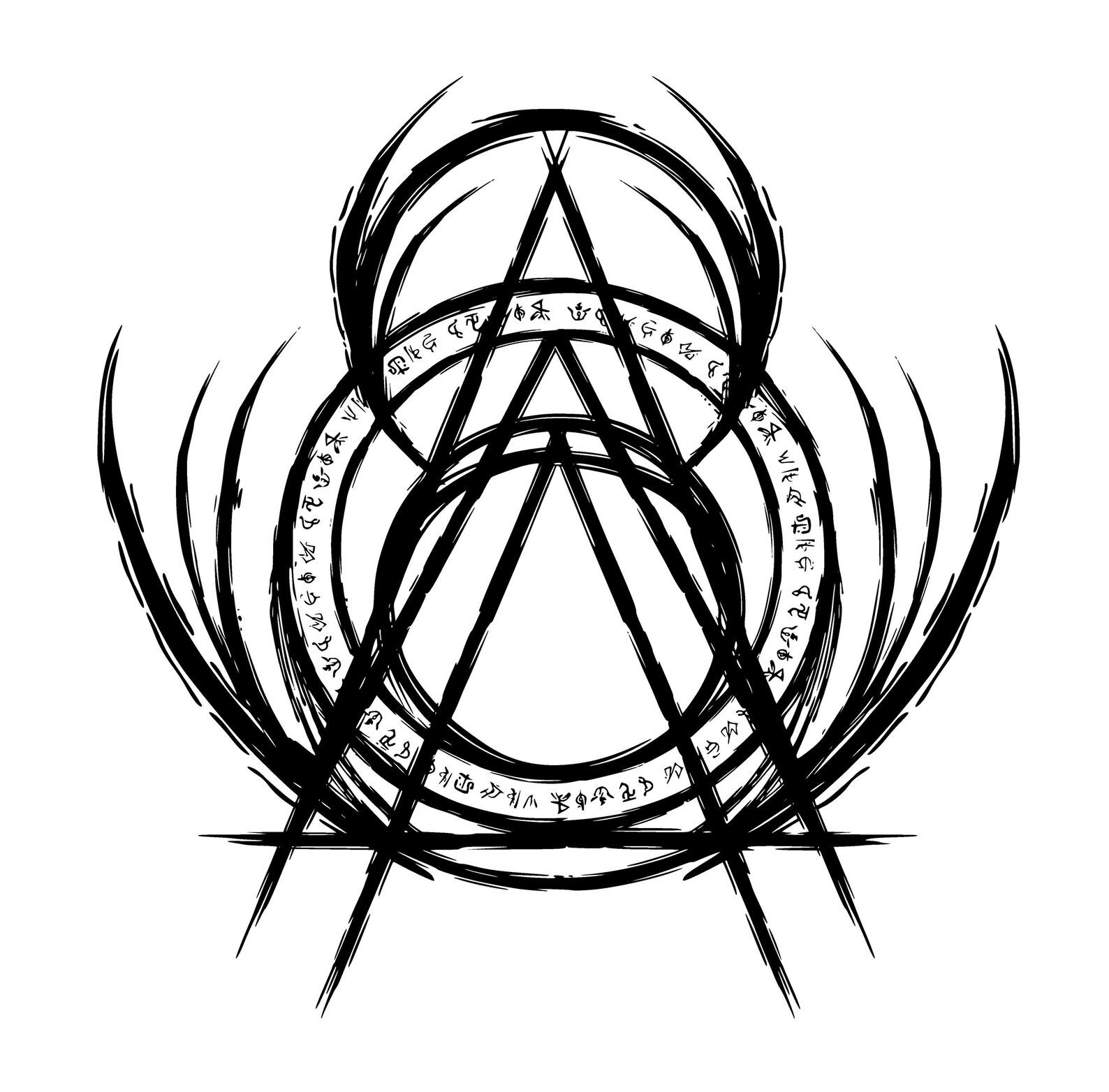 Magical Symbols Collection - Digital Occult Stencils for Crafting. - Etsy
