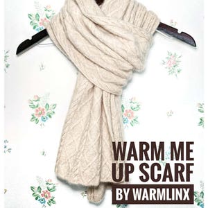Scarf Pattern - Warm me UP Cashmere Scarf