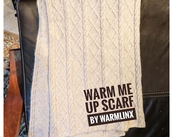 Knitting Pattern - Warm me UP Cashmere Scarf