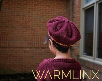 Knitting Pattern - Oakley Beret (All Sizes)