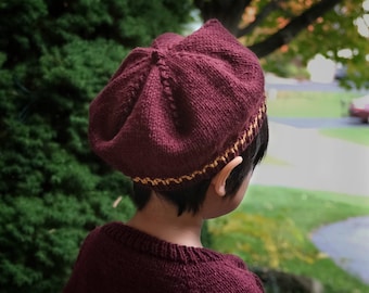 Hat Pattern - Oakley Beret (All Sizes)