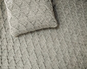 Pillow/Blanket Pattern - Wren Blanket & Pillowcase