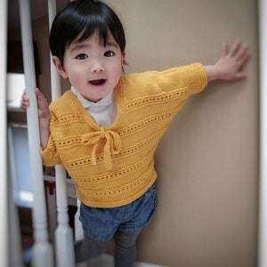 Strickanleitung - YI Pullover (Grössen von 2/3 bis 4XL)