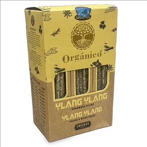 Organico Handmade Incense Sticks 25g Single Box (8 Sticks) Ylang Ylang