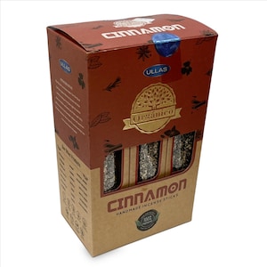 Organico Handmade Incense Sticks 25g Single Box (8 Sticks) Cinnamon