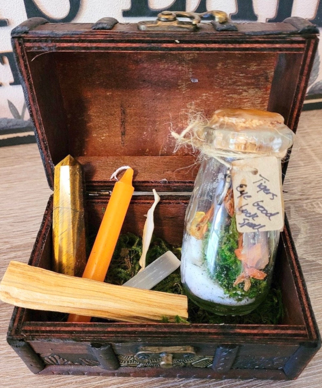 Good Luck Treasure Chest Tiger's Eye Good Luck Treasure Chest, Tiger's