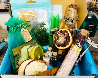 Beltane Ritual Kit, Beltane Ritual Box, Beltane Summer Celebration Kit, Wiccan Ritual Kit, Witches Beltane Ritual Kit, Wicca, Beltane, Magic