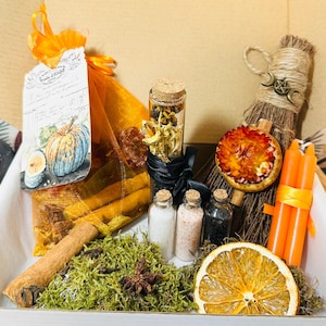 Mabon Ritual Kit, Fall Season Ritual Kit, Harvest Season Ritual Kit, Ritual Kit, Mabon Ritual Spell Box, Ritual Kit, Ritual Box, Witch Kit