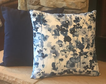 Solid Blue 18" Pillow
