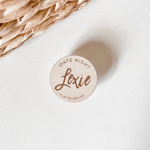 Date Night Decision Coin | Anniversary Gift | Gifts for Her | Decision Flip Coin | Gifts for Him | Valentine&#39;s Day Gift | Couples Token