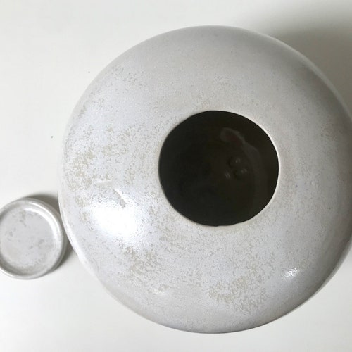 Cremation shops Urn - Adult size, large Unique Artistic Urn Handmade ceramic Art Keepsake, memorial pottery Classic Funeral Urn appr. 220 Cu. In.