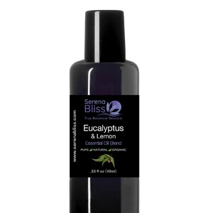 Organic Essential Oil Blend Eucalyptus & Lemon