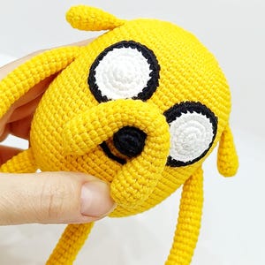Jake the Dog Adventure Time knuffel Handgemaakte gehaakte cartoon amigurumi