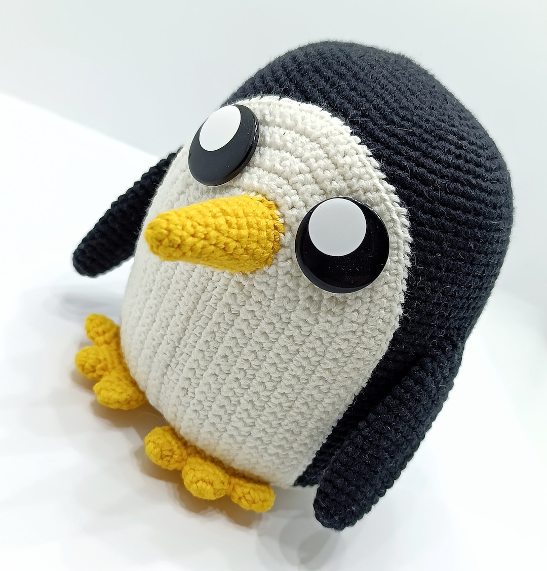 Gunter the Penguin Adventure Time Plush Toy Handmade Crochet Cartoon Amigurumi Etsy