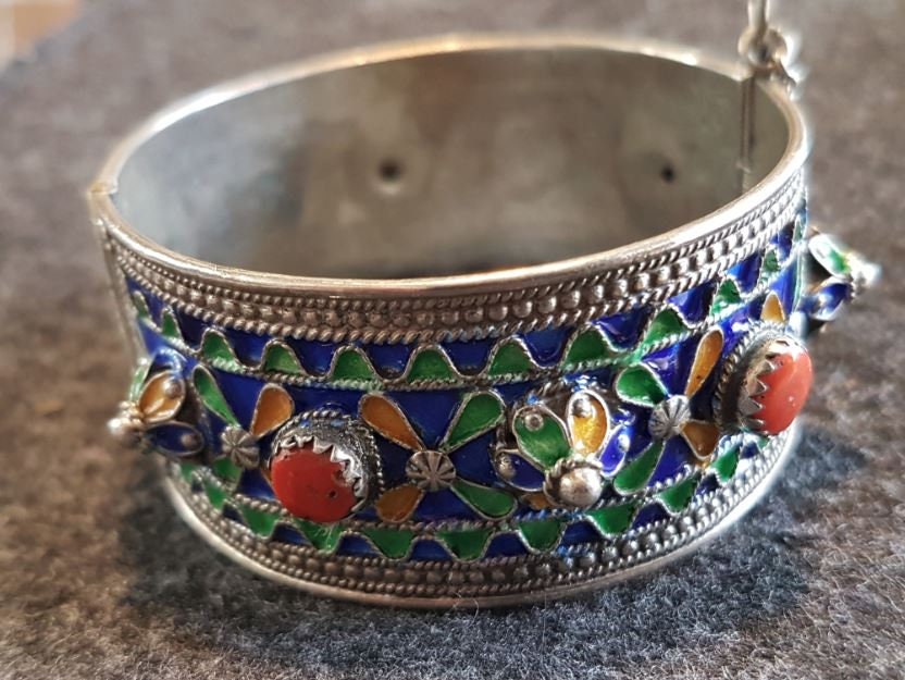 Traditional Tribal Berber Amazigh Kabyle Bracelet Kabyle Etsy Traditional Tribal Berber Amazigh Kabyle Bracelet Kabyle Etsy