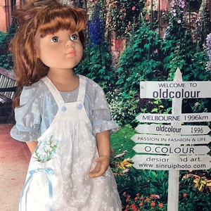 19.5 inch Gotz Doll Pinafore and Dress