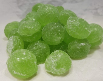 Wicked Sour Lime Hard Candy Drops 4.5 Ounces