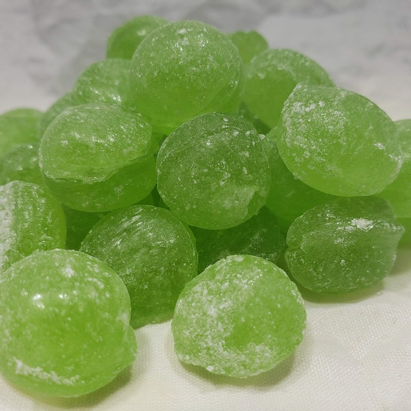 Wicked Sour Lime Hard Candy Drops 4.5 Ounces