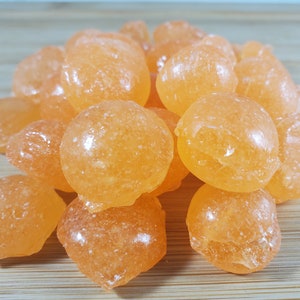 Sugar Free Sour Tangerine Hard Candy Drops 4.0 Ounces