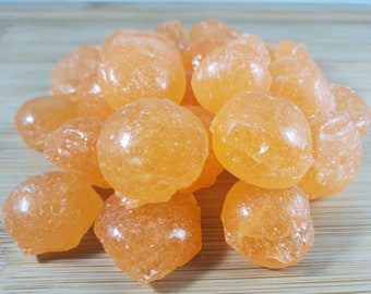 Sugar Free Sour Tangerine Hard Candy Drops 4.0 Ounces