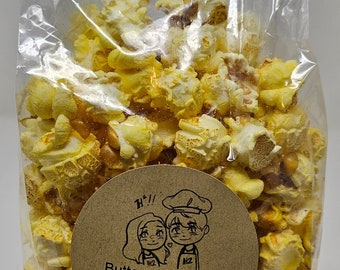 Pipoca estourada com manteiga (2 oz) de pipoca estourada