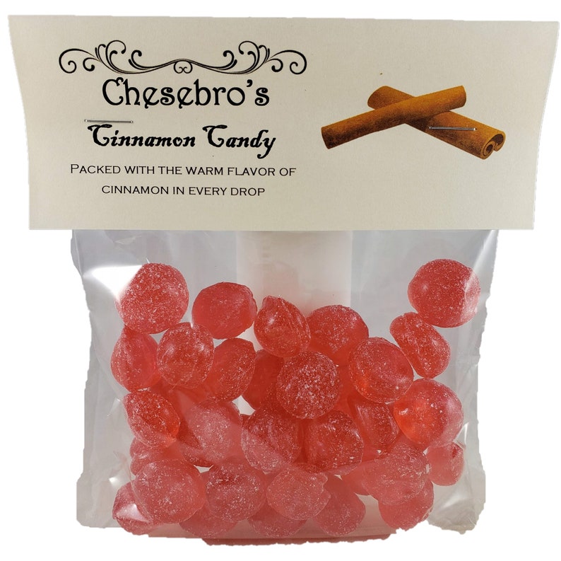 Cinnamon Hard Candy Drops 4.5 Ounces Etsy