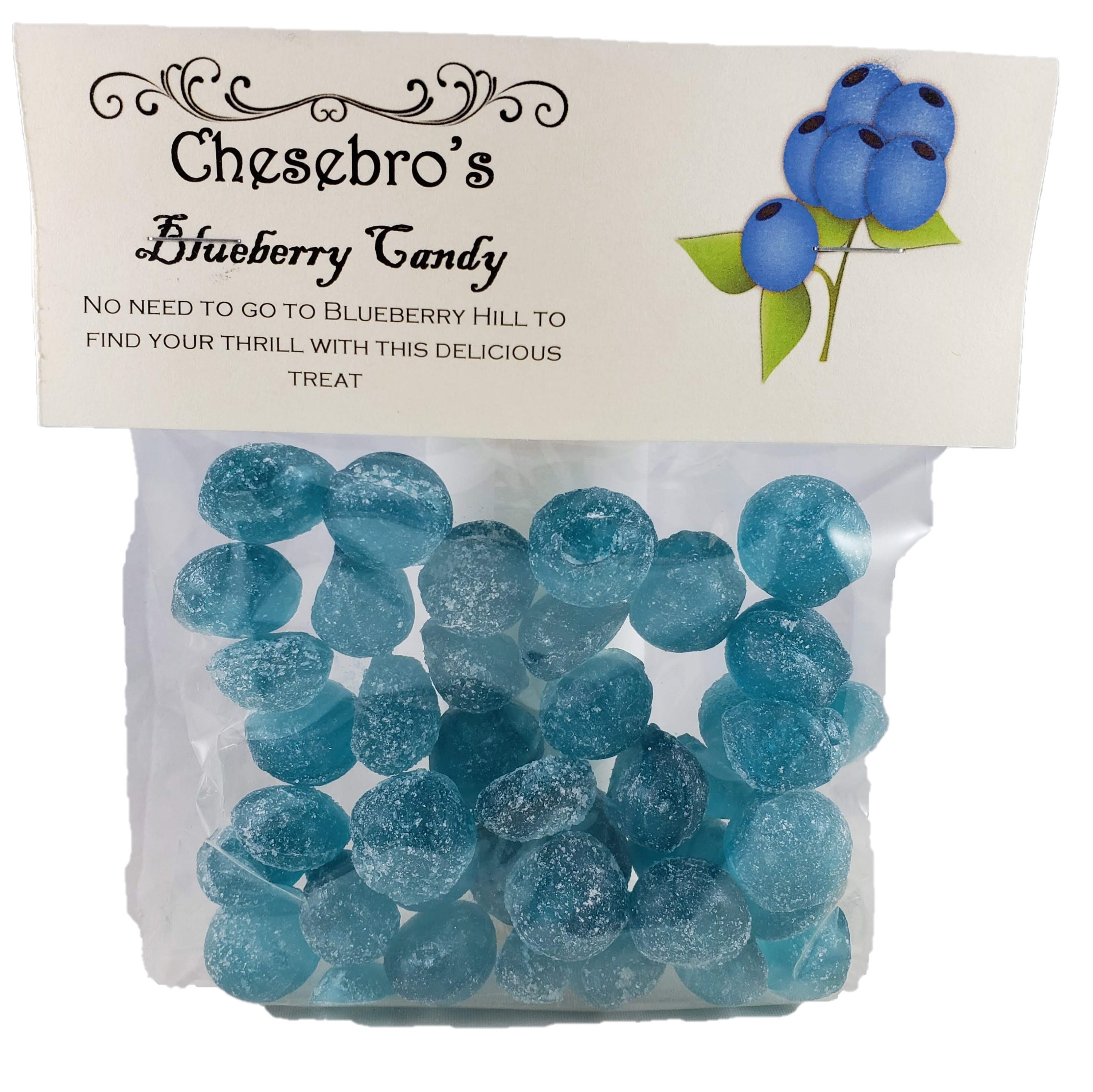 Blueberry Hard Candy Drops 4.5 Ounces Etsy