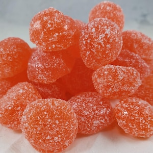 Sour Tangerine Hard Candy Drops 4.5 Ounces