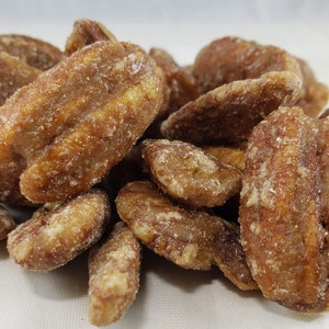 Praline Sugar Frosted Pecans, 4.0 oz.