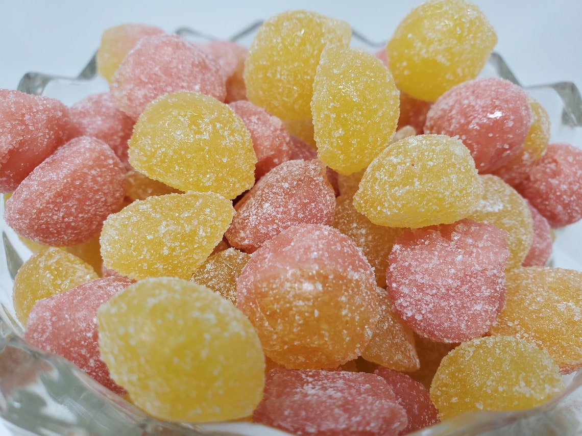 Strawberry Lemonade Hard Candy Drops 4.5 Ounces Etsy