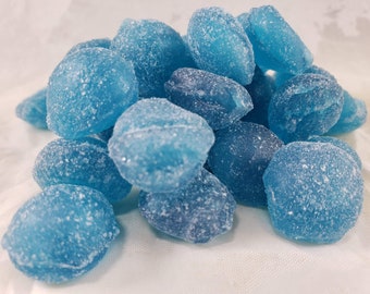 Blue Raspberry Hard Candy Drops 4.5 Ounces