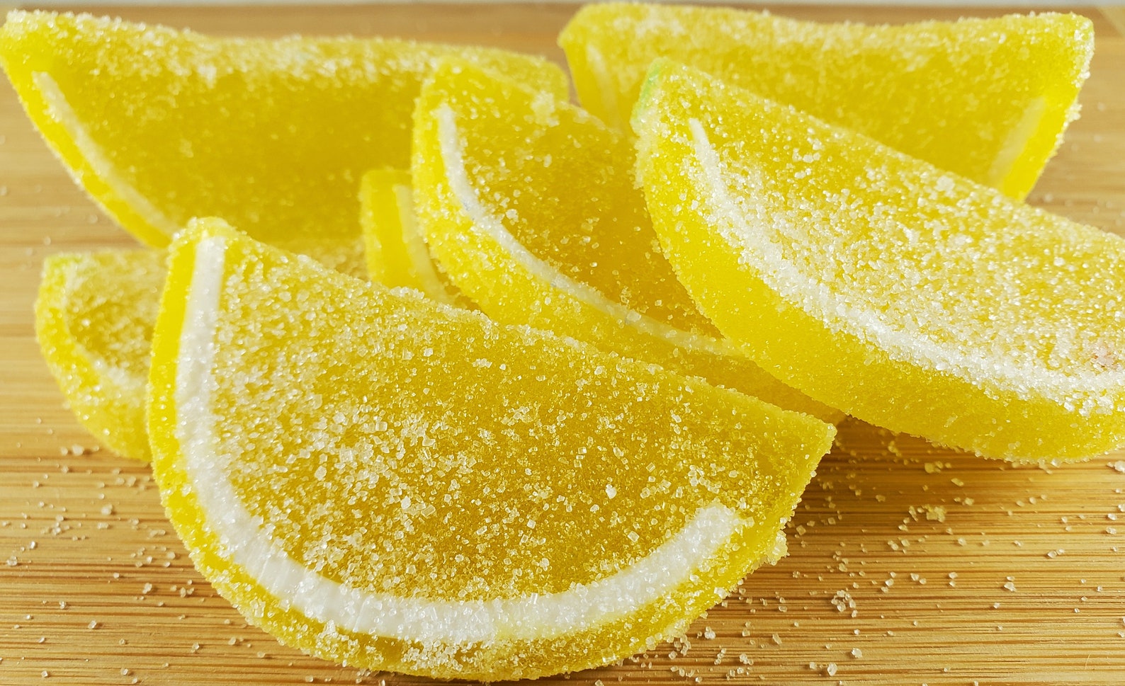Lemon Premium Fresh Jelly Fruit Slices 4 Ounces - Etsy