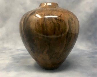 Maple Fine Art Woodturning Hand Turned Decorative Vessel Decorative Art Wood Vessel Wooden Bowl Hand Made