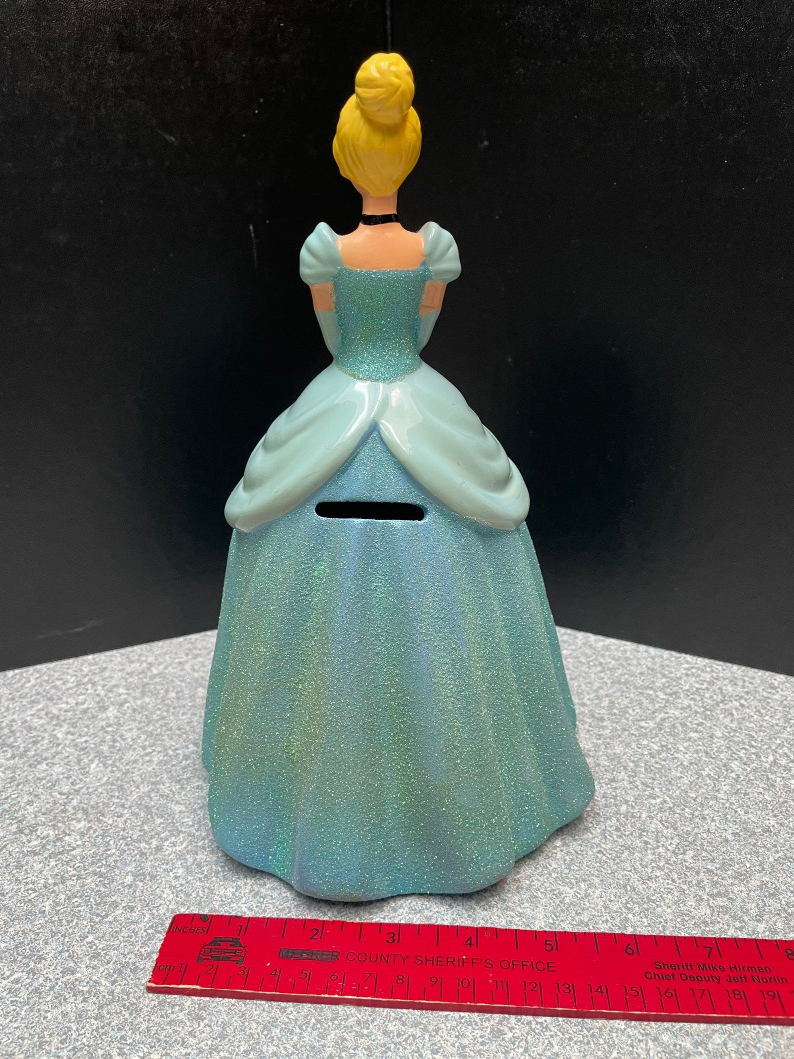 Disney Princess Cinderella Coin Bank Vintage Disneyana Etsy