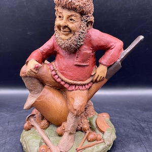 Tom Clark Gnome Cairn Studios #80 SMOKY RARE - 1983 Vintage SIGNED