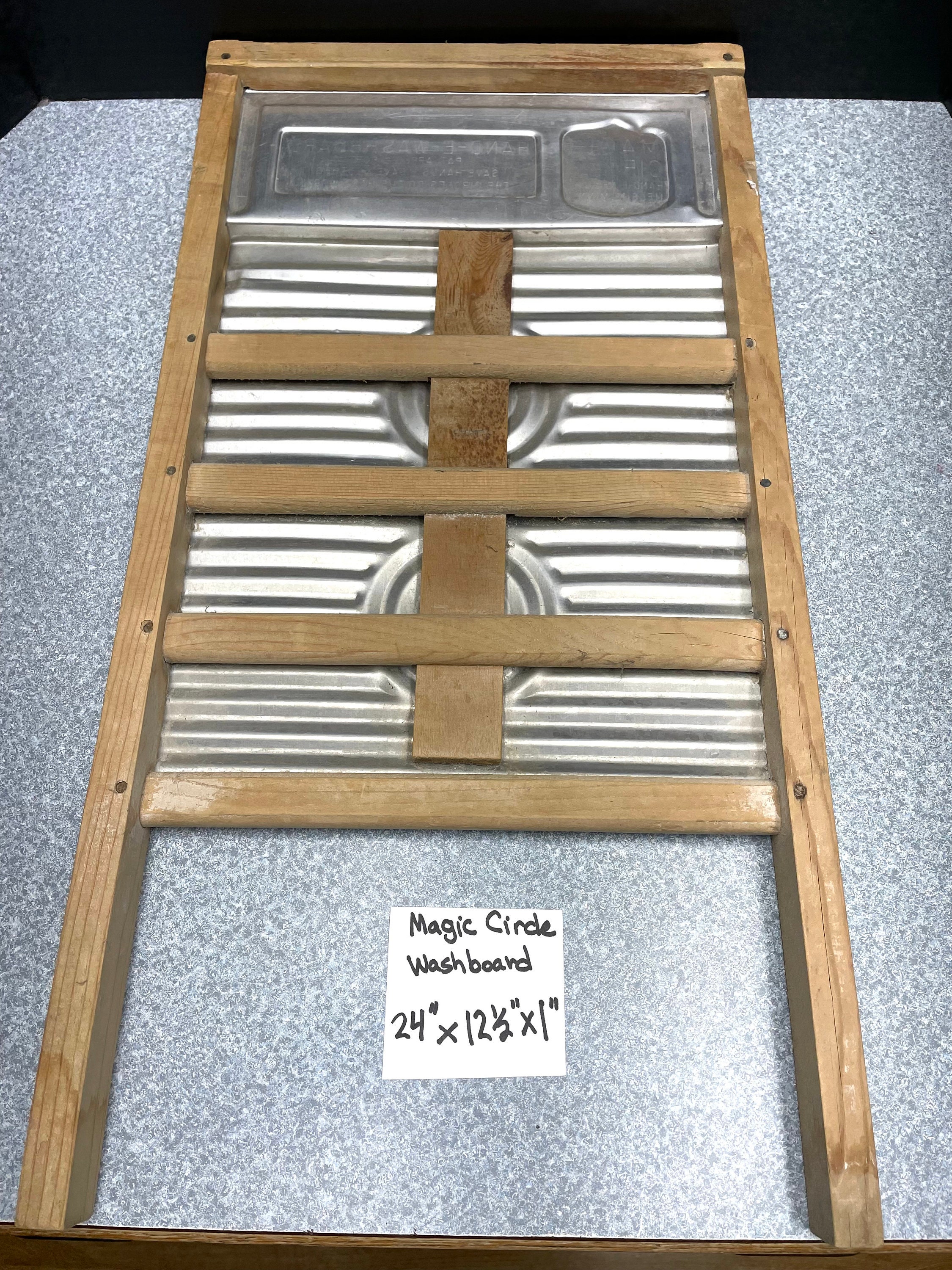 Vintage MAGIC CIRCLE Handewashboard Nice Condition Etsy
