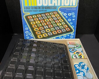 Vintage Tribulation Game, A Race To Find The Tri-Number Code, 1981 Complete
