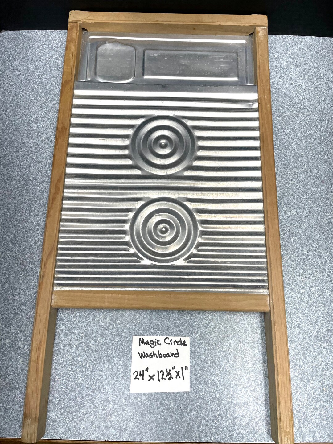 Vintage MAGIC CIRCLE Handewashboard Nice Condition Etsy