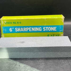 6&quot;x 2&quot;x 1&quot; Combination Black Hard/Soft Arkansas Whetstone,Knife Sharpening Stone