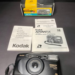 Kodak Advantix 4100 IX APS Point & Shoot Film Camera
