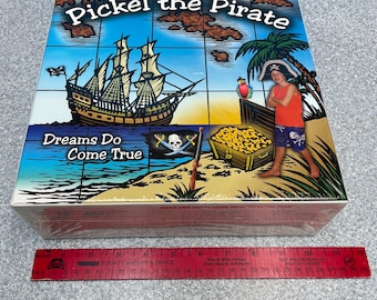 Pickel the Pirate Treasure Map to Knowledge Board Game ~ 2005 ~ 4+ ~NEW SEALED