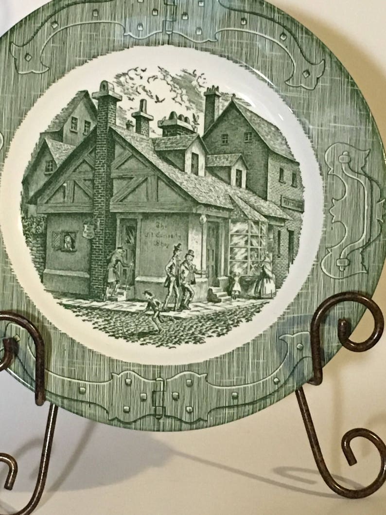 The Old Curiosity Shop Dinner Plate Etsy