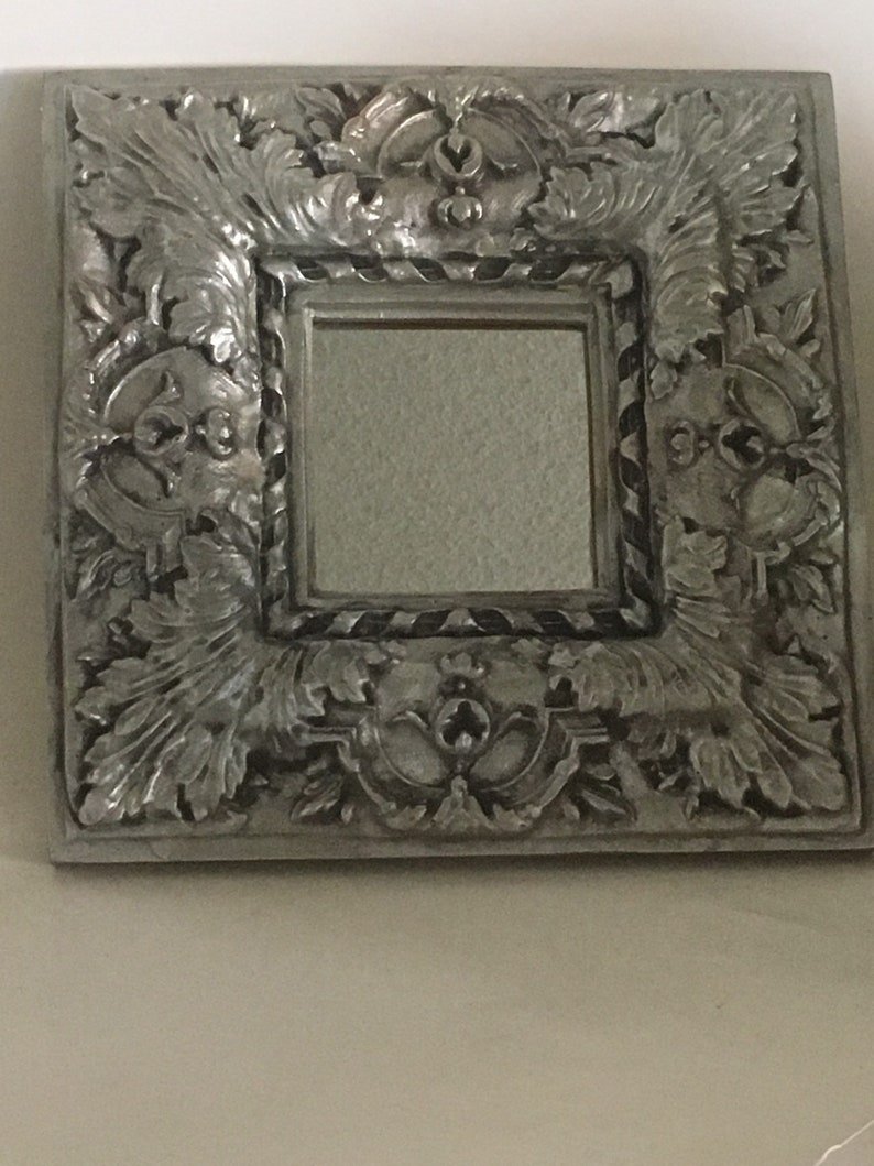 Kirch Silver Ornate Mirror