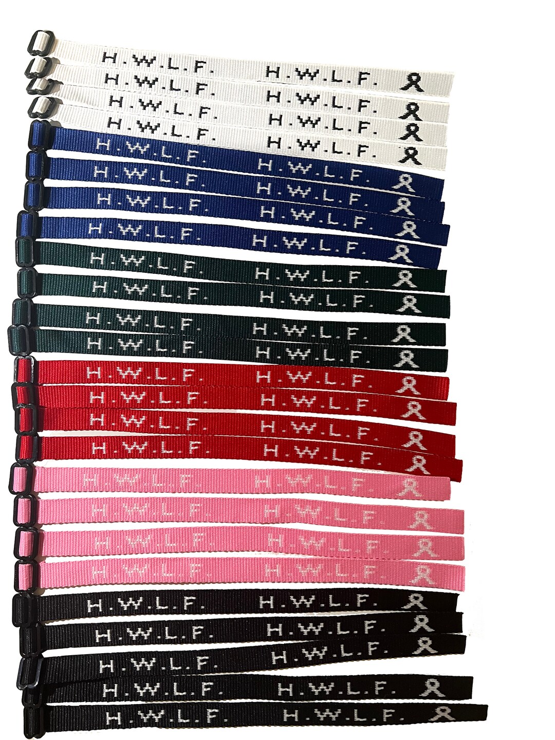 1100 HWLF Bracelet, 5 Colors Available Religious, He Would Love First