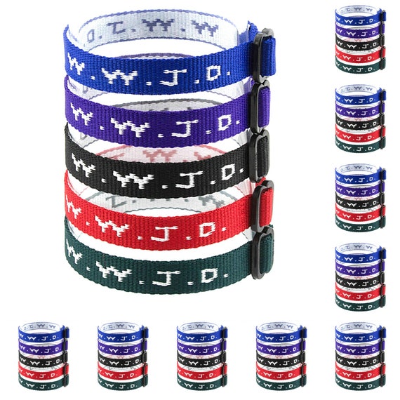 WWJD Bracelet Pack, WWJD Bracelets