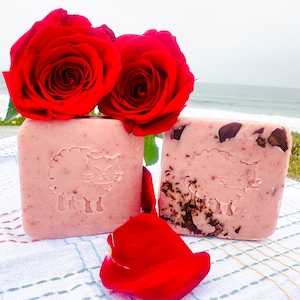 Love Spells Goats Milk Rose Soap