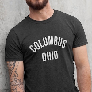 COLUMBUS OHIO - Souvenir, Gift Short-Sleeve Unisex T-Shirt