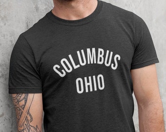 COLUMBUS OHIO - Souvenir, Gift Short-Sleeve Unisex T-Shirt