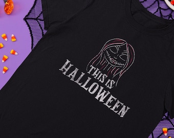C’est l’Halloween | | amusant Sally | | Halloween Grunge | Cauchemar pour noël | T-shirt unisexe à manches courtes
