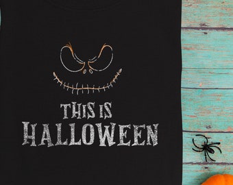 This Is Halloween / Fun / Jack / Halloween / Grunge / Nightmare for Christmas / Style Short-Sleeve Unisex T-Shirt